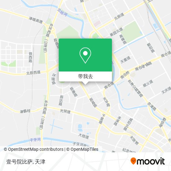 壹号院比萨地图