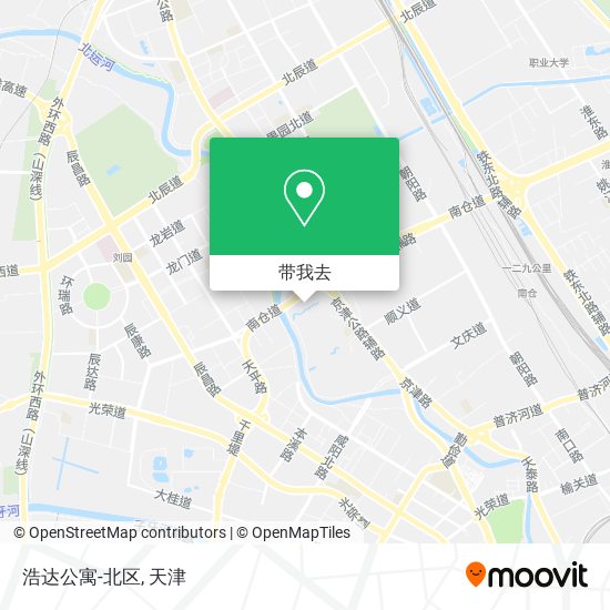 浩达公寓-北区地图
