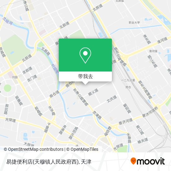 易捷便利店(天穆镇人民政府西)地图