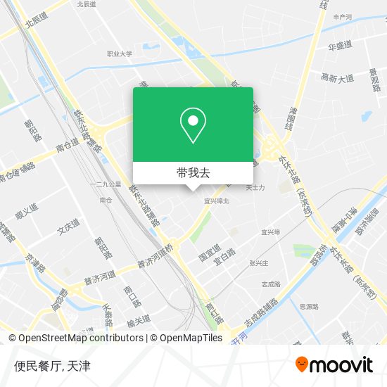 便民餐厅地图