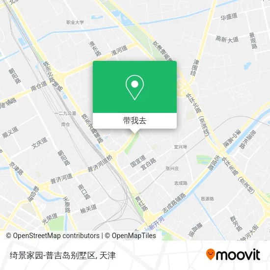 绮景家园-普吉岛别墅区地图