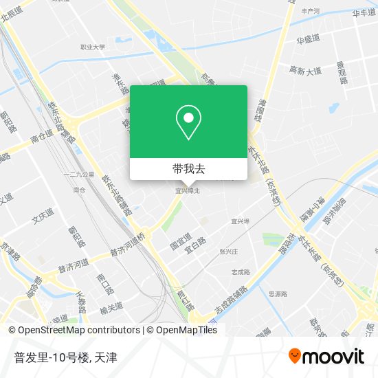 普发里-10号楼地图
