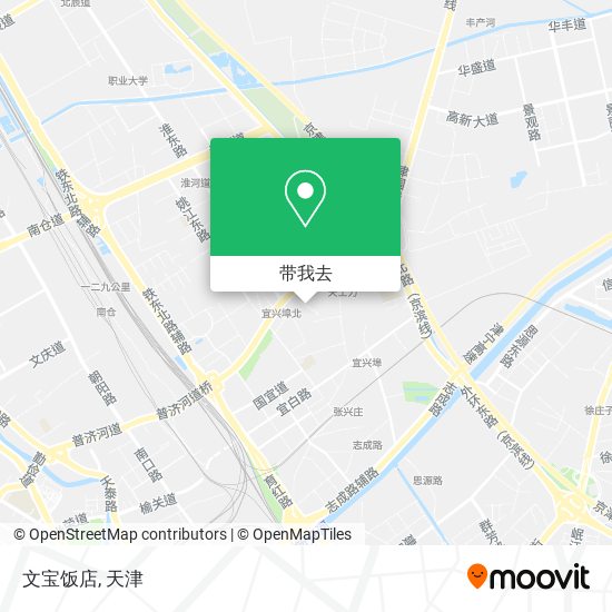 文宝饭店地图