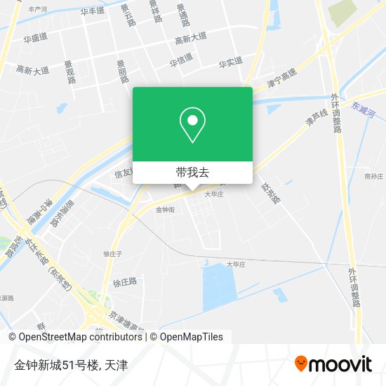 金钟新城51号楼地图