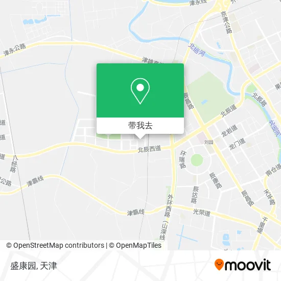 盛康园地图