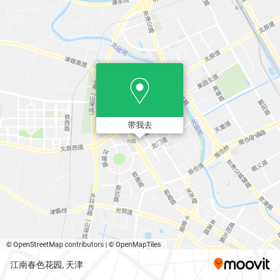 江南春色花园地图