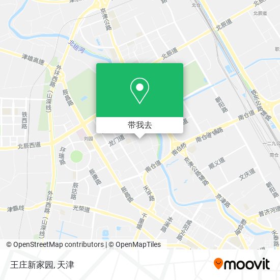 王庄新家园地图