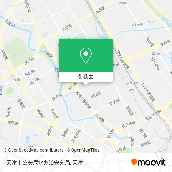 天津市公安局水务治安分局地图