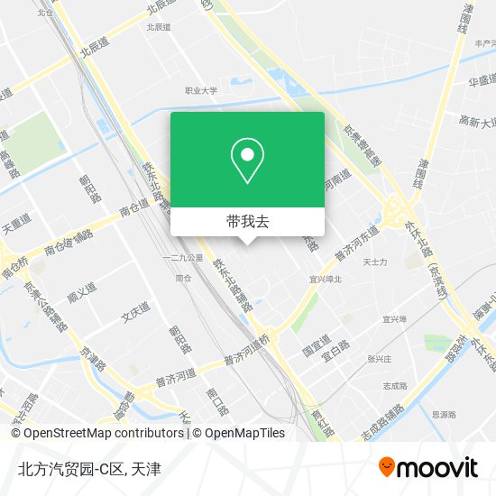 北方汽贸园-C区地图