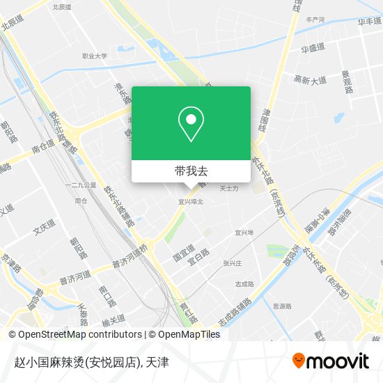 赵小国麻辣烫(安悦园店)地图