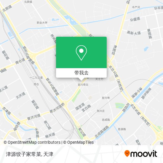 津源饺子家常菜地图