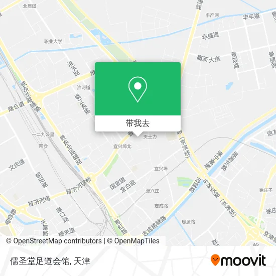 儒圣堂足道会馆地图