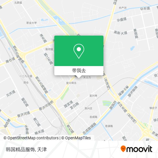 韩国精品服饰地图