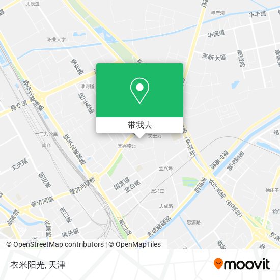 衣米阳光地图