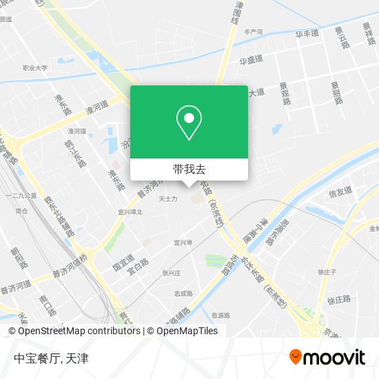 中宝餐厅地图