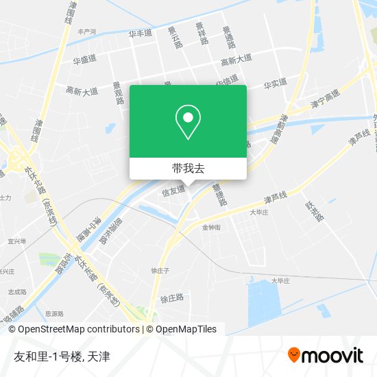友和里-1号楼地图