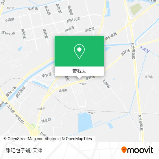 张记包子铺地图