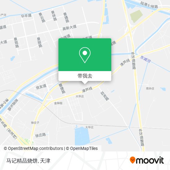 马记精品烧饼地图