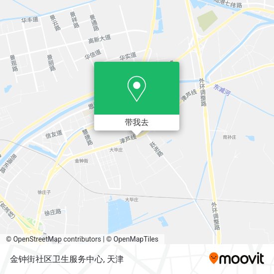 金钟街社区卫生服务中心地图