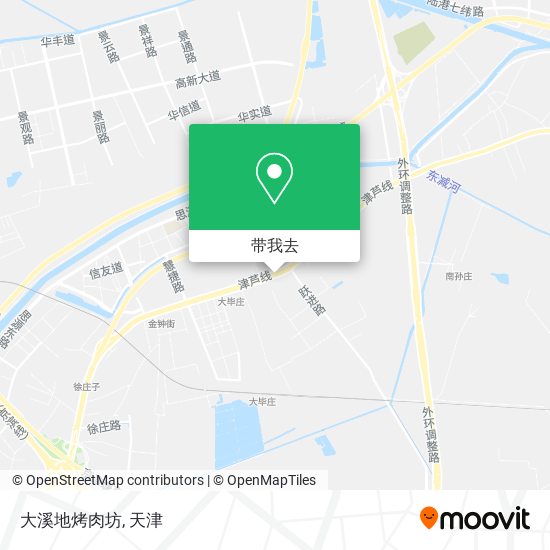 大溪地烤肉坊地图