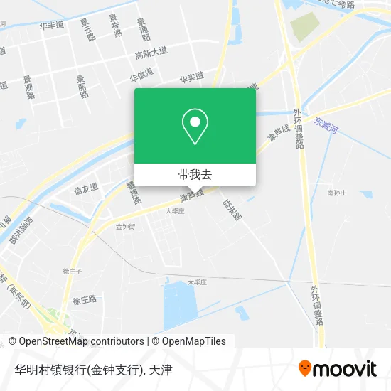 华明村镇银行(金钟支行)地图