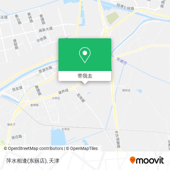萍水相逢(东丽店)地图