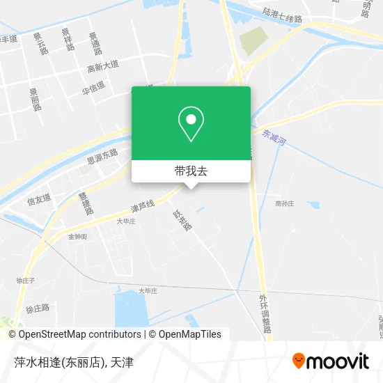 萍水相逢(东丽店)地图