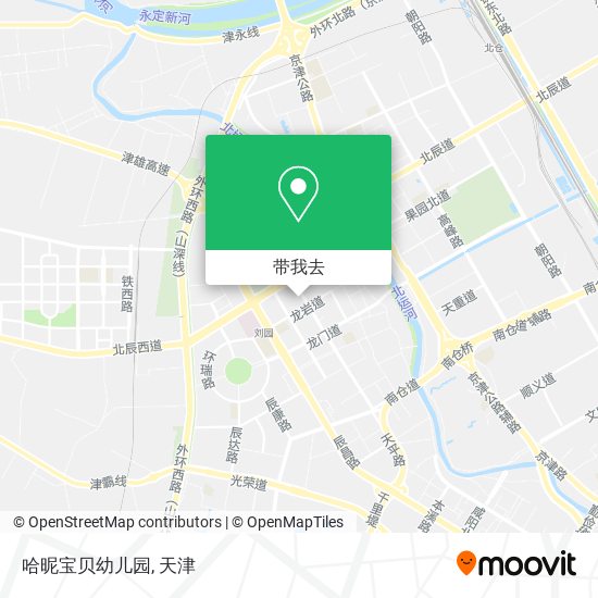 哈昵宝贝幼儿园地图