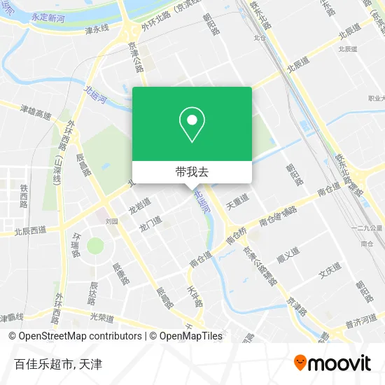 百佳乐超市地图