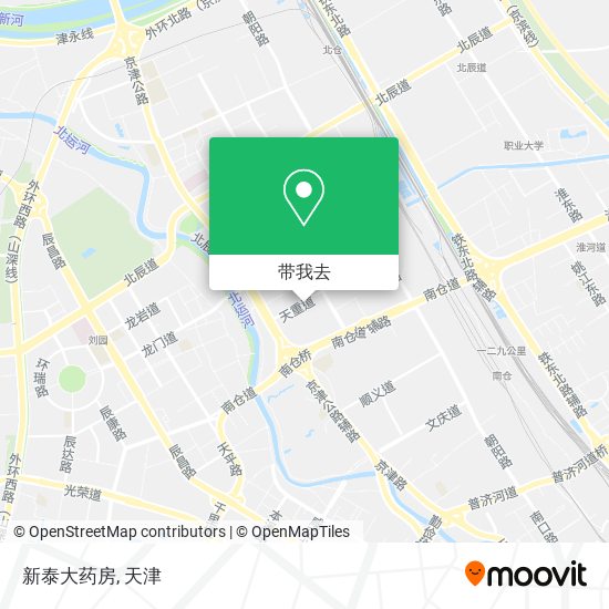 新泰大药房地图