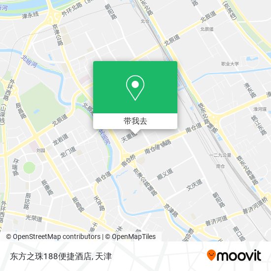 东方之珠188便捷酒店地图