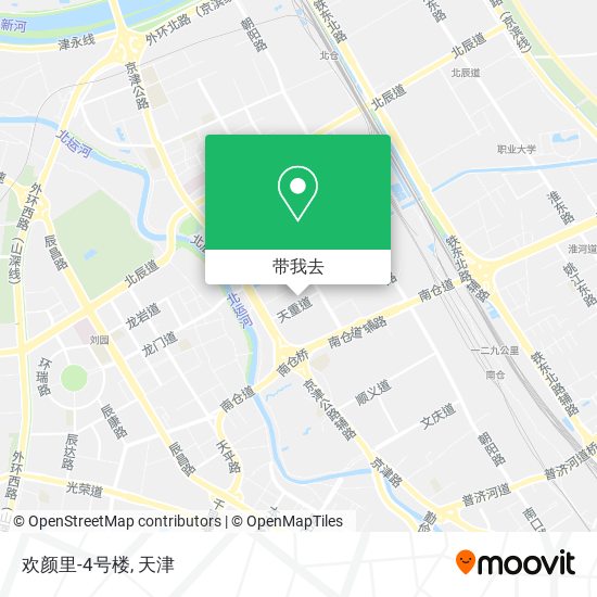 欢颜里-4号楼地图