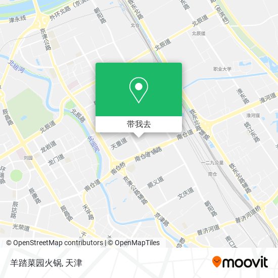 羊踏菜园火锅地图