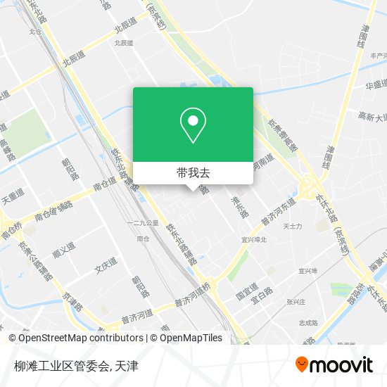柳滩工业区管委会地图