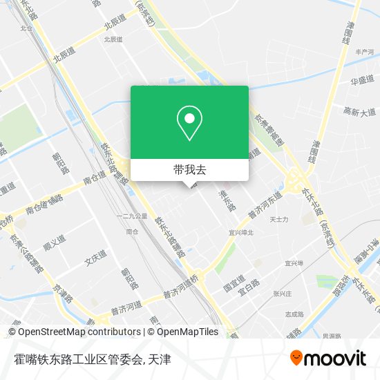 霍嘴铁东路工业区管委会地图
