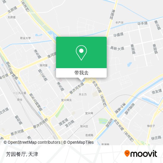 芳园餐厅地图