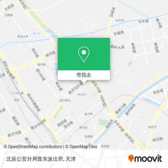 北辰公安分局普东派出所地图