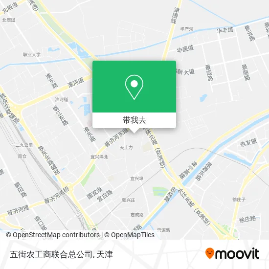五街农工商联合总公司地图