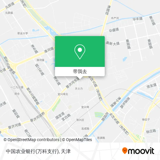 中国农业银行(万科支行)地图