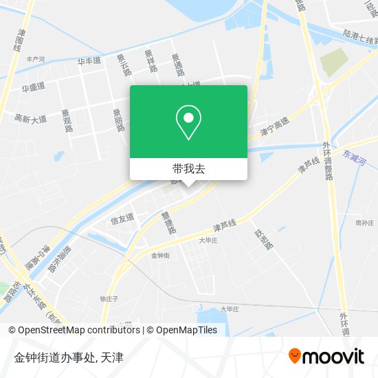 金钟街道办事处地图