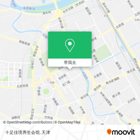 十足佳境养生会馆地图