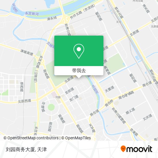 刘园商务大厦地图