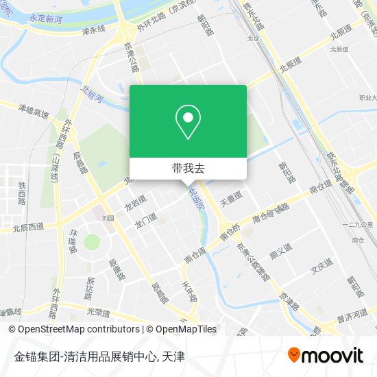 金锚集团-清洁用品展销中心地图