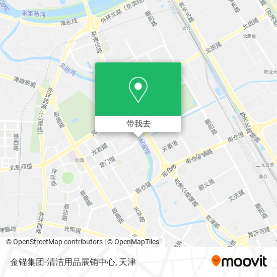 金锚集团-清洁用品展销中心地图