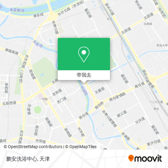鹏安洗浴中心地图