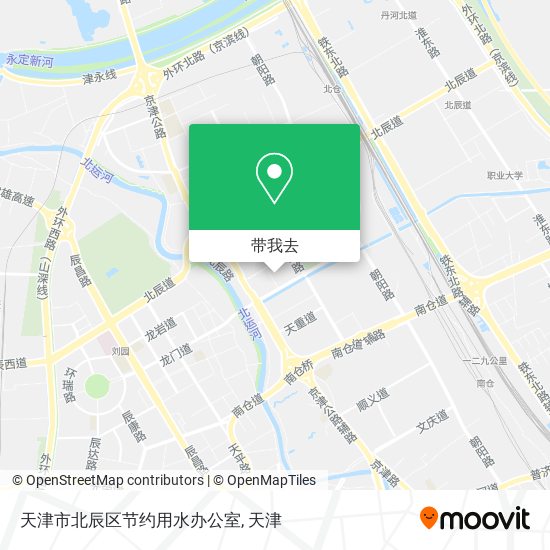 天津市北辰区节约用水办公室地图