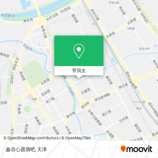 鑫语心愿酒吧地图