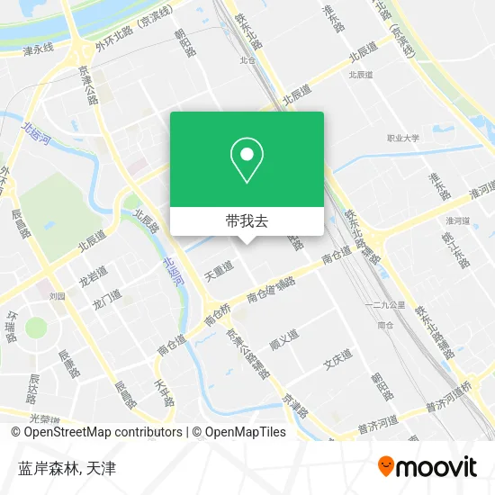 蓝岸森林地图