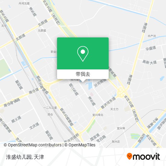 淮盛幼儿园地图