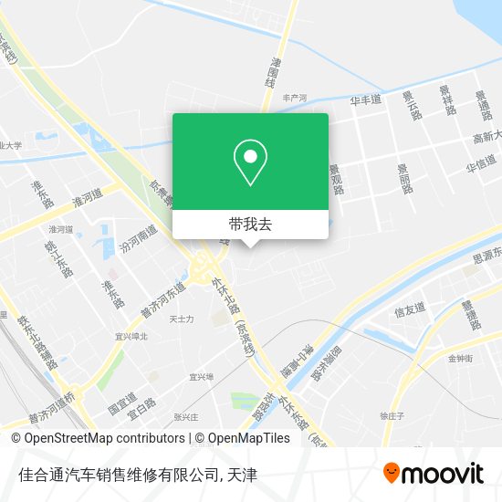 佳合通汽车销售维修有限公司地图
